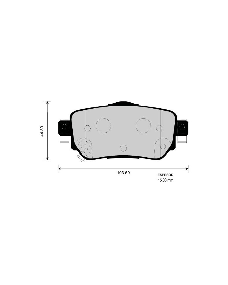 thumbnail image 2 of Abtex Plus Front Brake Disc And Pad Set For Nissan Qashqai J11 (2013-2018) – 296mm Vented 2 of 4